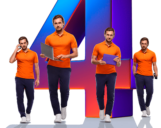 Великолепная четверка Ростелеком в&nbsp;деревня Авазбакеева (Тюменская область)